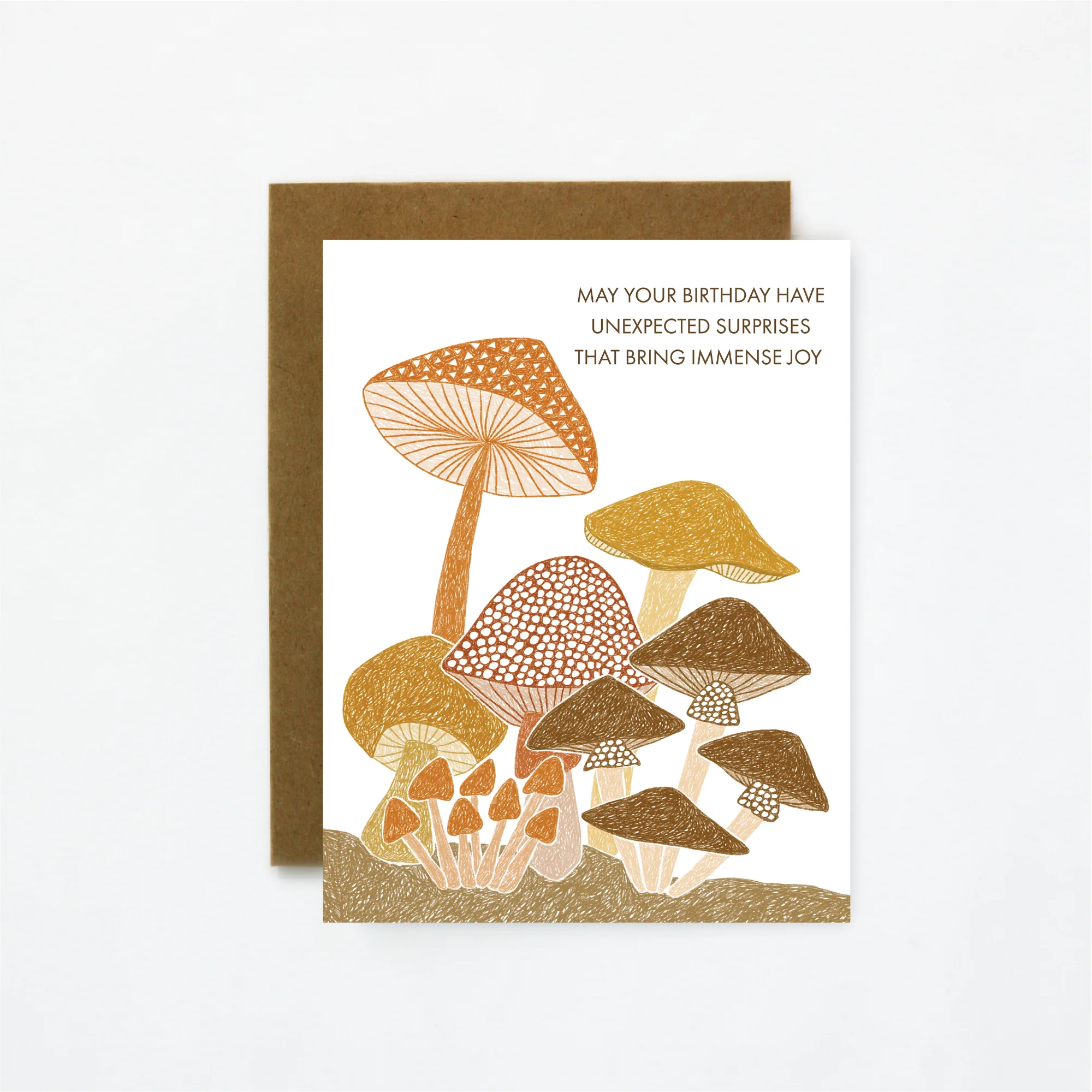 Quiet Lines Birthday Card Unexpected Surprises
